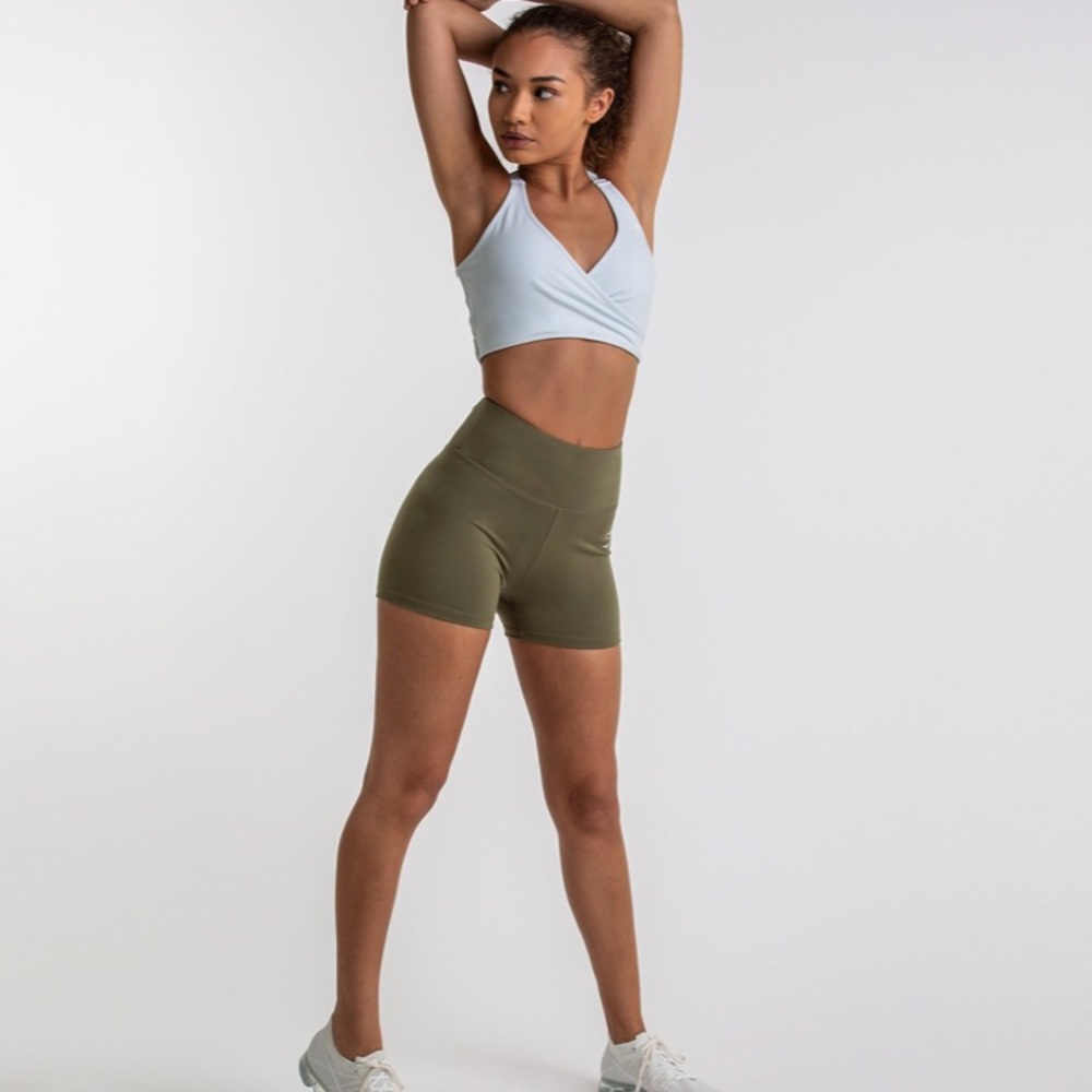 Dreamy high waisted shorts khaki